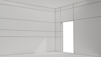 Empty Garage 3D model
