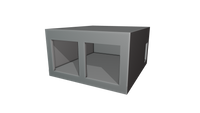 Empty Garage 3D model