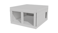 Empty Garage 3D model