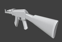 Game-Ready AK47 Type 3 3D model BlackBladeDesign