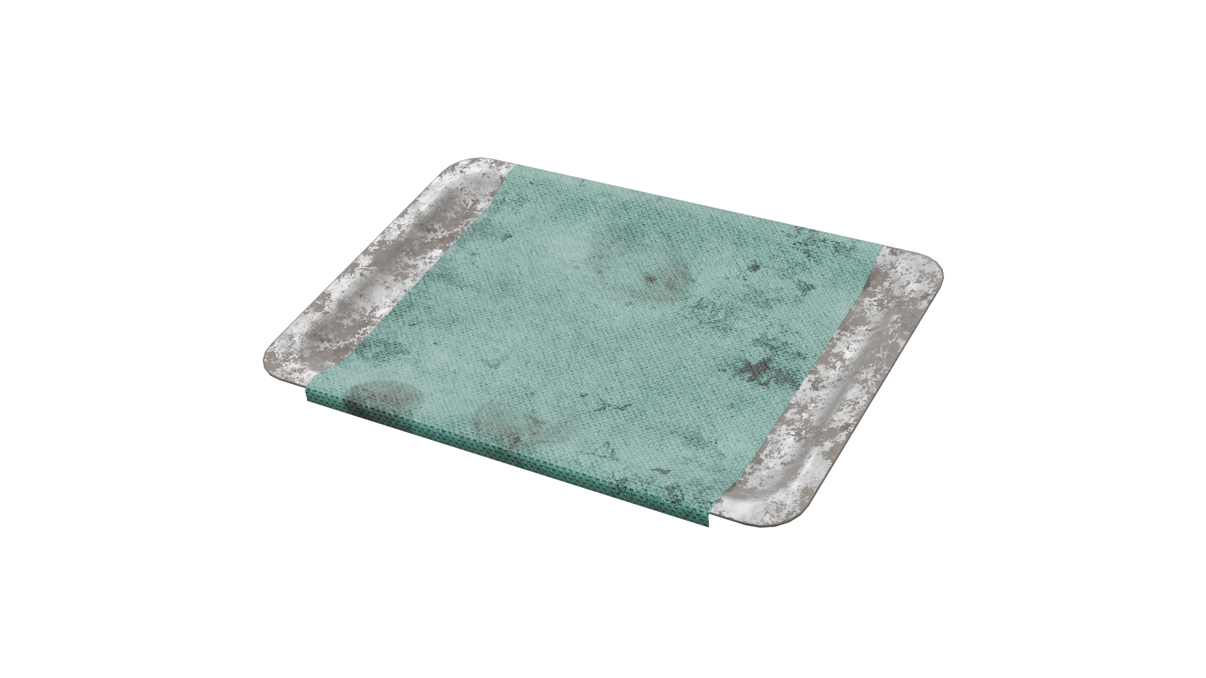 Dirty Surgery Instrument Tray 3D Model - BlackBladeDesign
