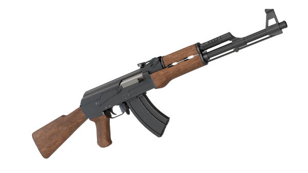 Game-Ready AK47 Type 3 3D model BlackBladeDesign
