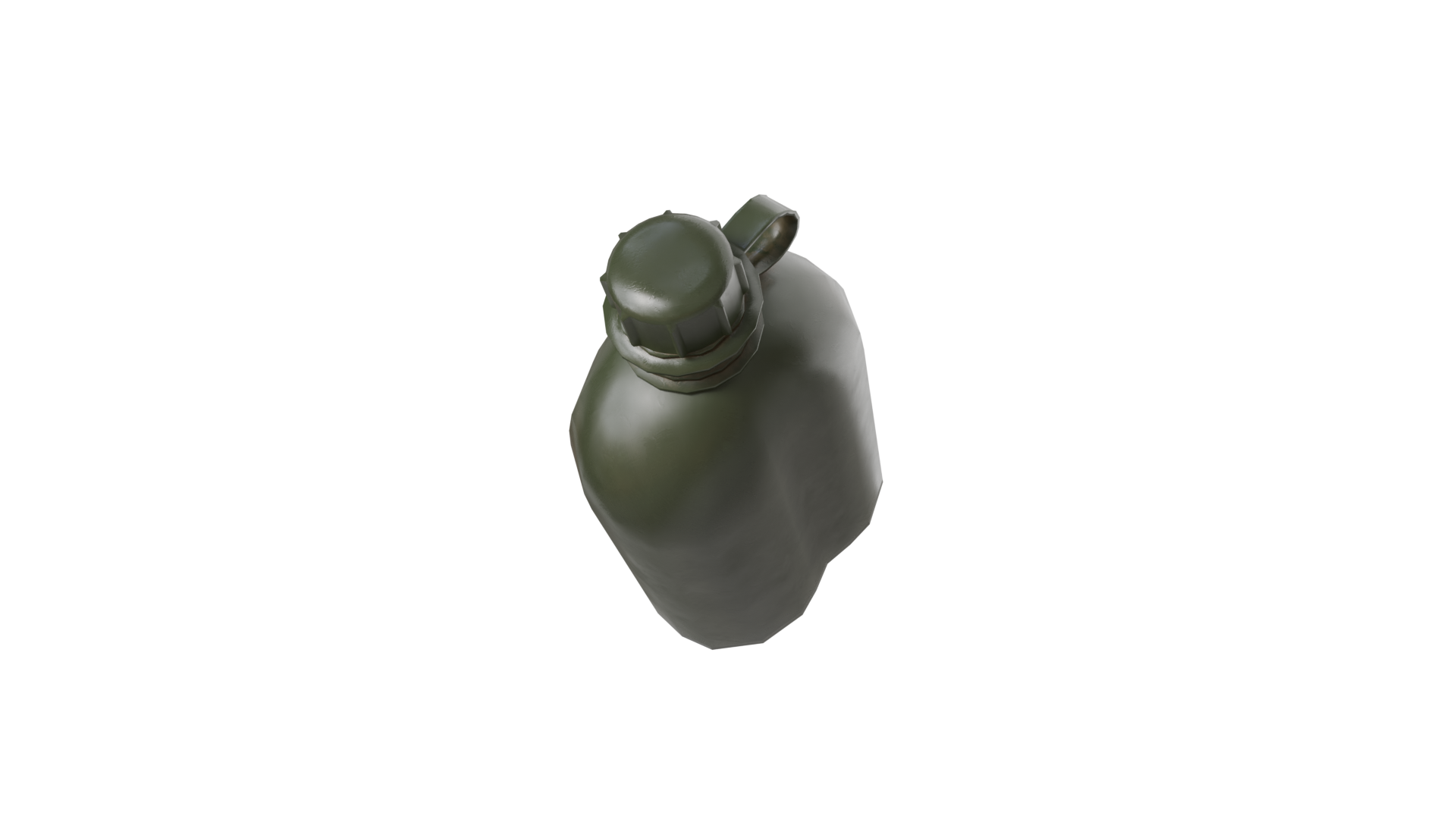Military Canteen 3D Model – Game Ready PBR Asset BlackBladeDesign