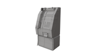 High-Quality Australian Telstra Payphone 3D Model - Game-Ready & VR-Ready BlackBladeDesign