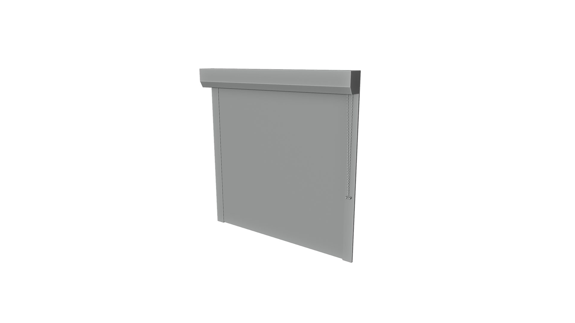 Game Ready Animated Roller Door 3D Model BlackBladeDesign