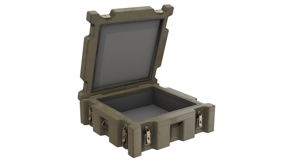 Military Storage Space Case 3D Model BlackBladeDesign