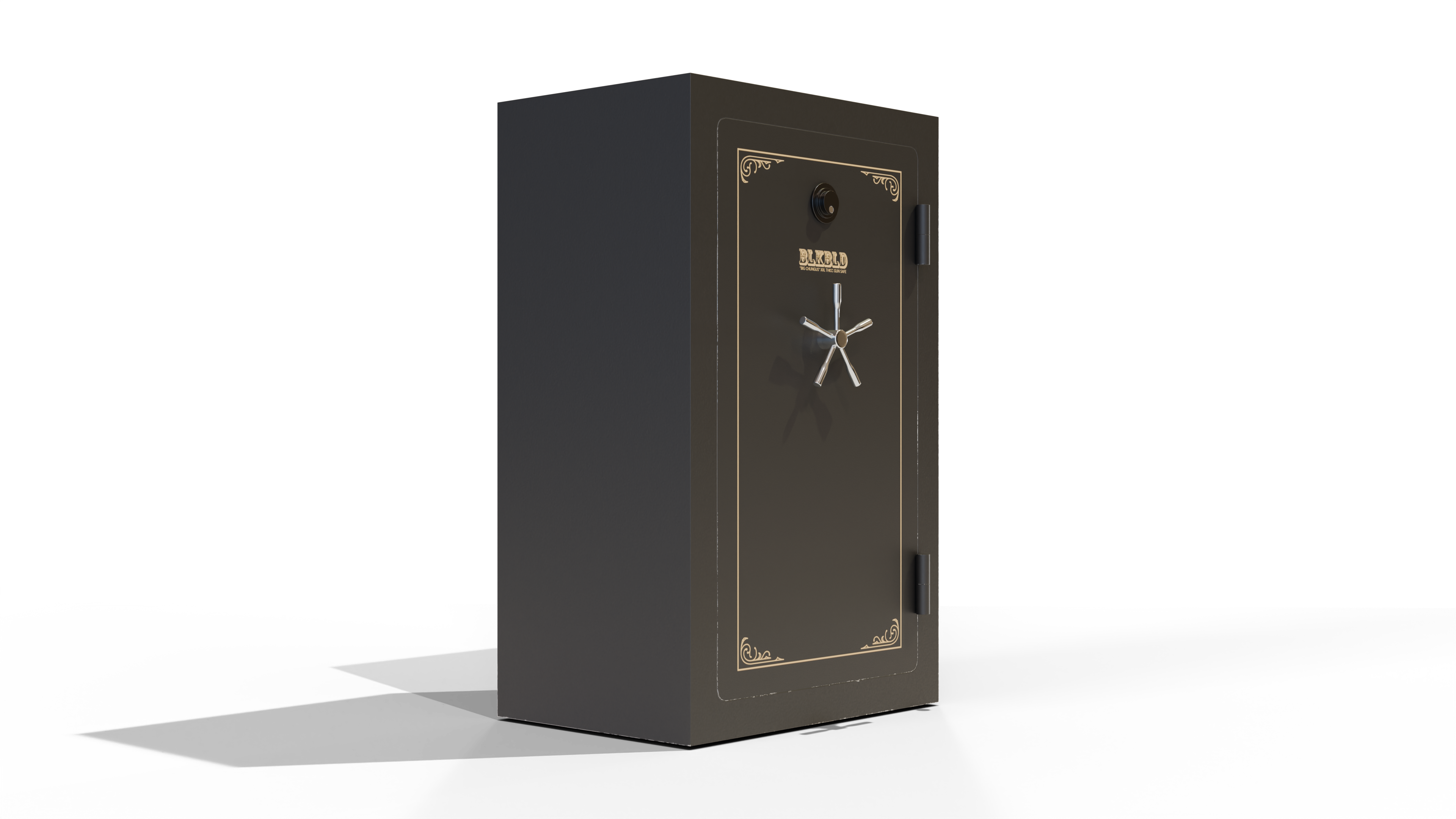 Game Ready Animated Weapons Safe Prop BlackBladeDesign